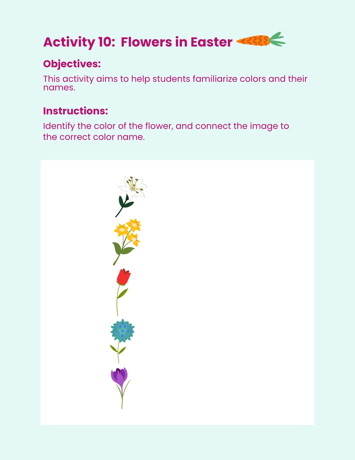 Free Easter Workbook Template to Edit Online