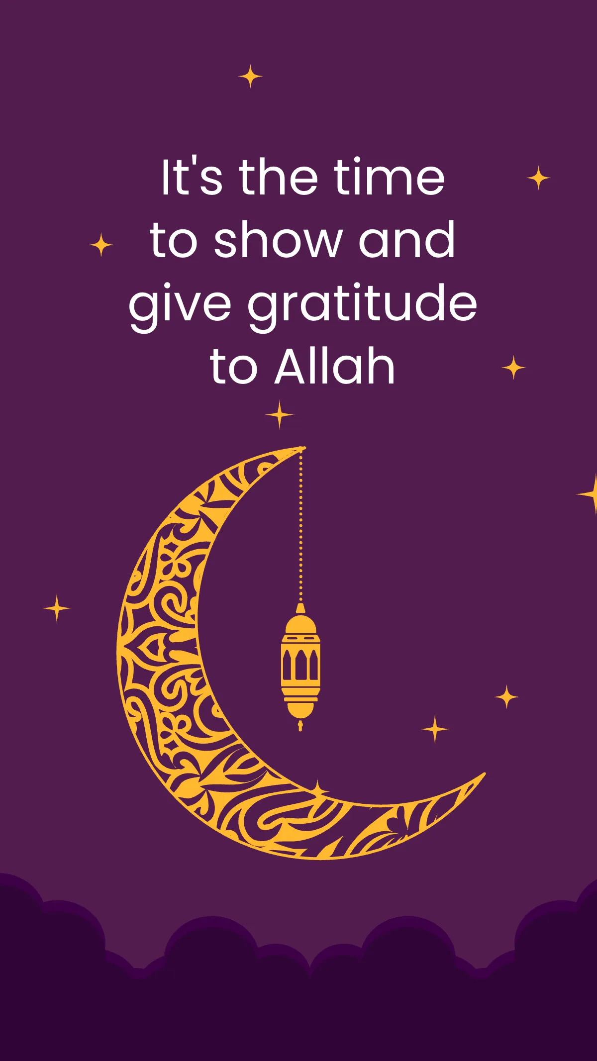 Free Eid al-Fitr Instagram Story Template to Edit Online