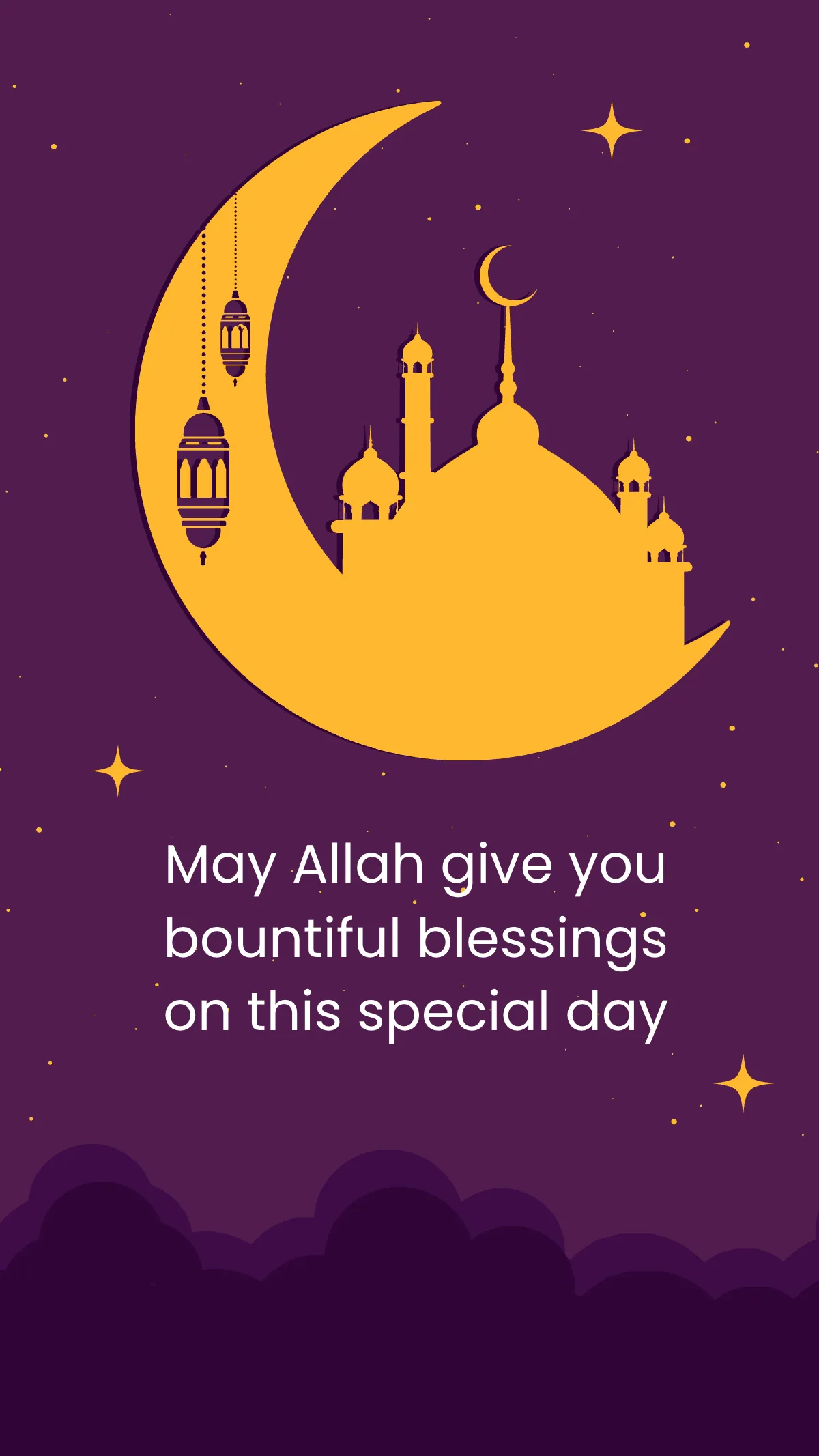 Free Eid al-Fitr Instagram Story Template to Edit Online