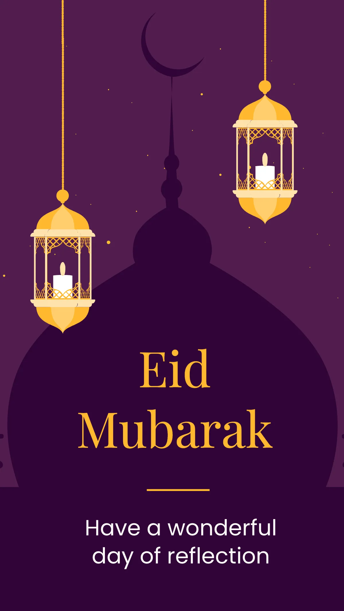Free Eid al-Fitr Instagram Story Template to Edit Online