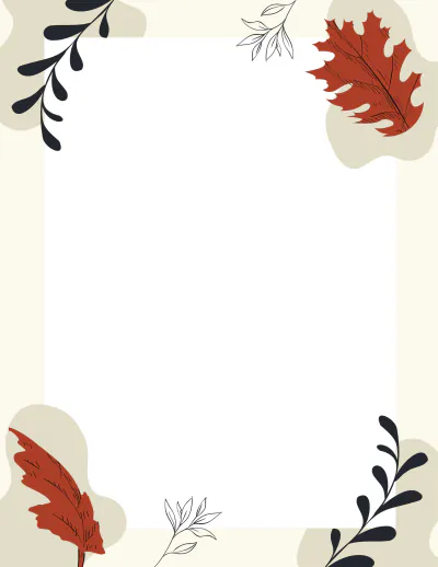 Free Aesthetic Letter Border Template to Edit Online
