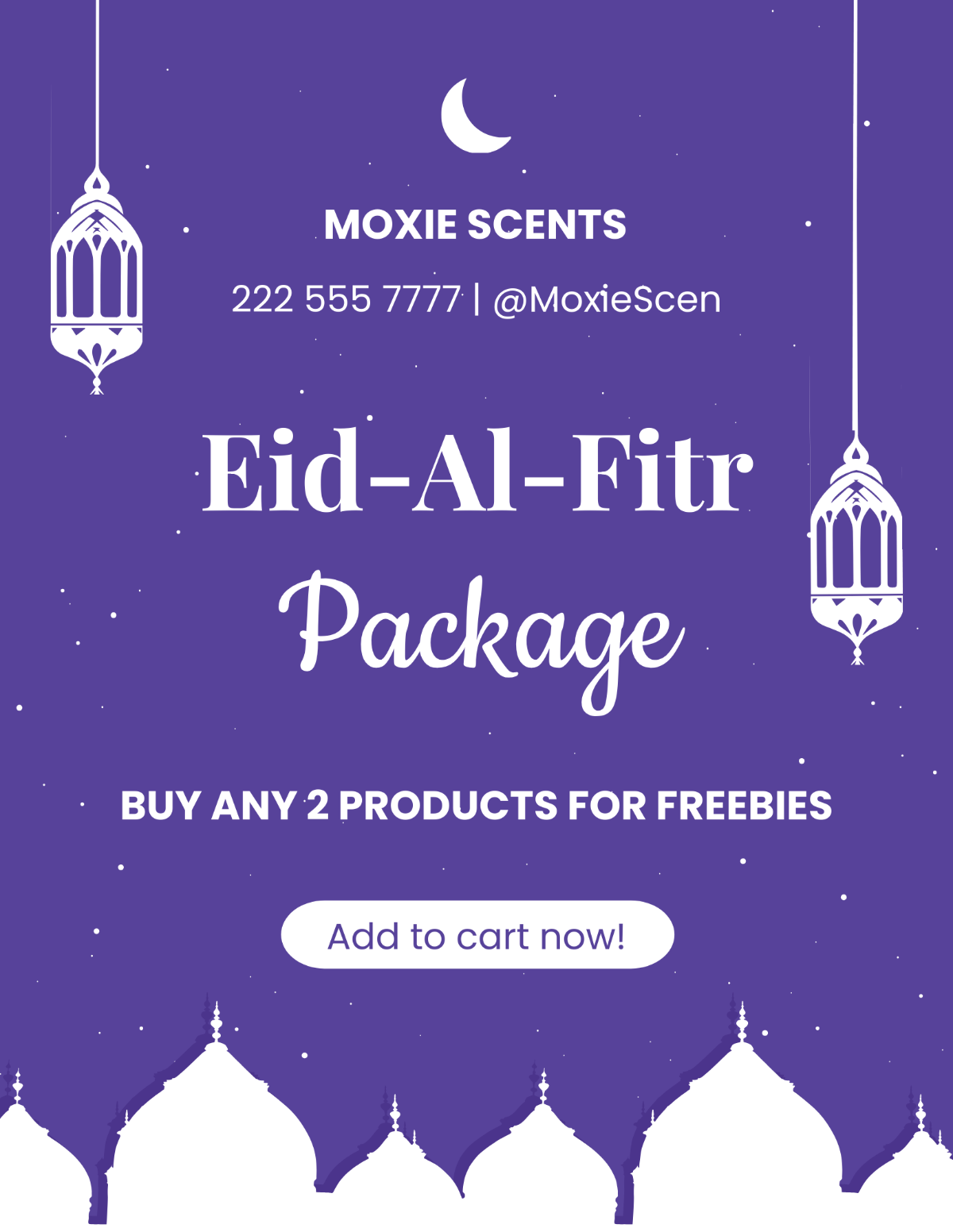 Eid al-Fitr Advertising Flyer Template - Edit Online & Download