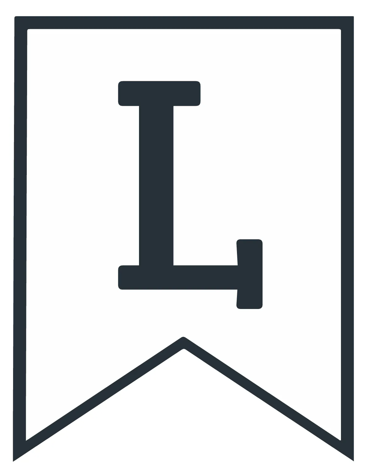 Free Letter Banner Template to Edit Online