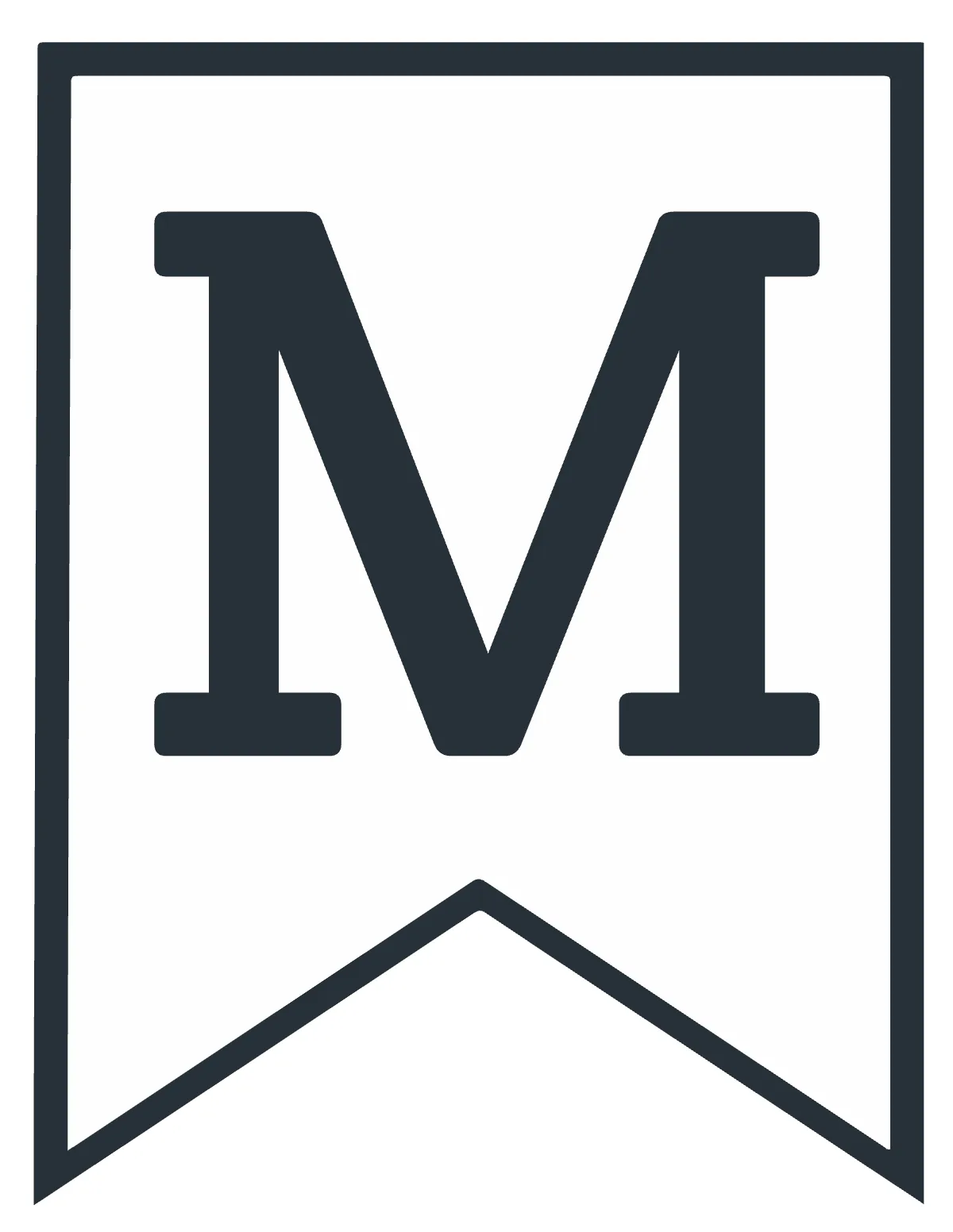 Free Letter Banner Template to Edit Online