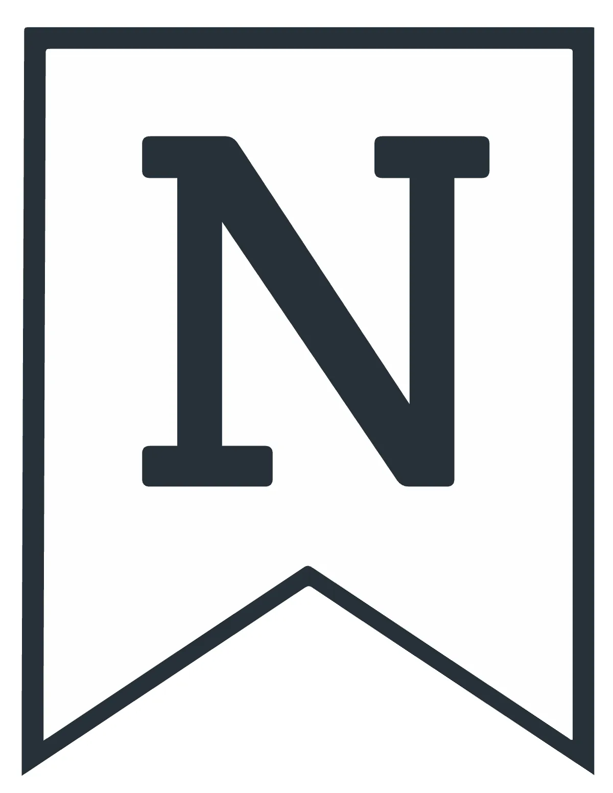 Free Letter Banner Template to Edit Online