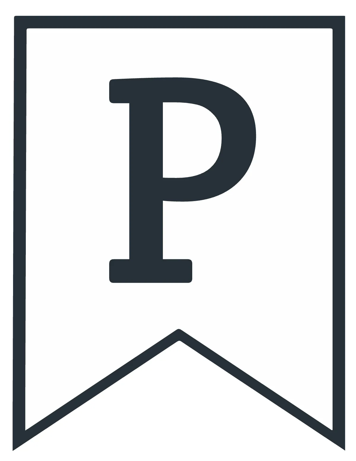 Free Letter Banner Template to Edit Online