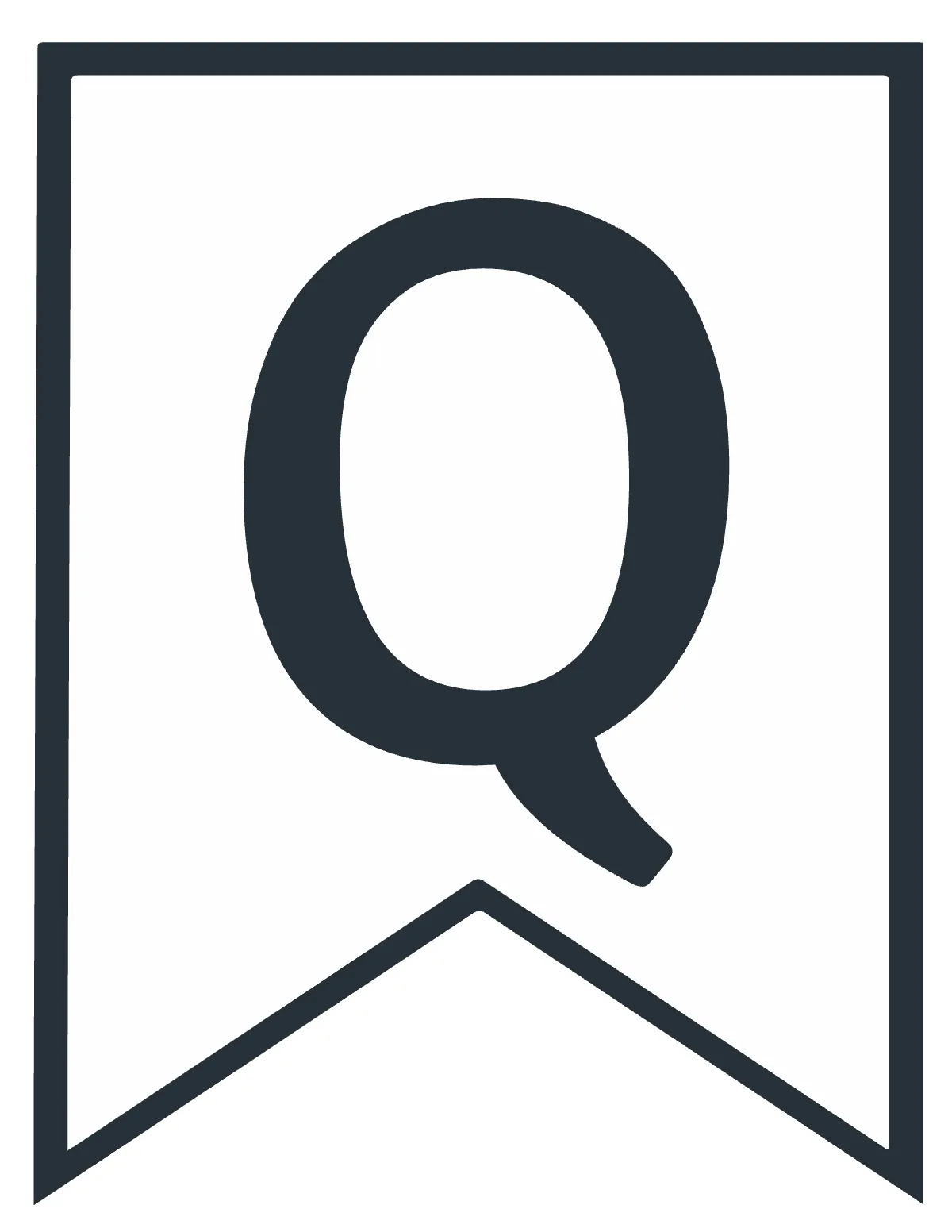 Free Letter Banner Template to Edit Online