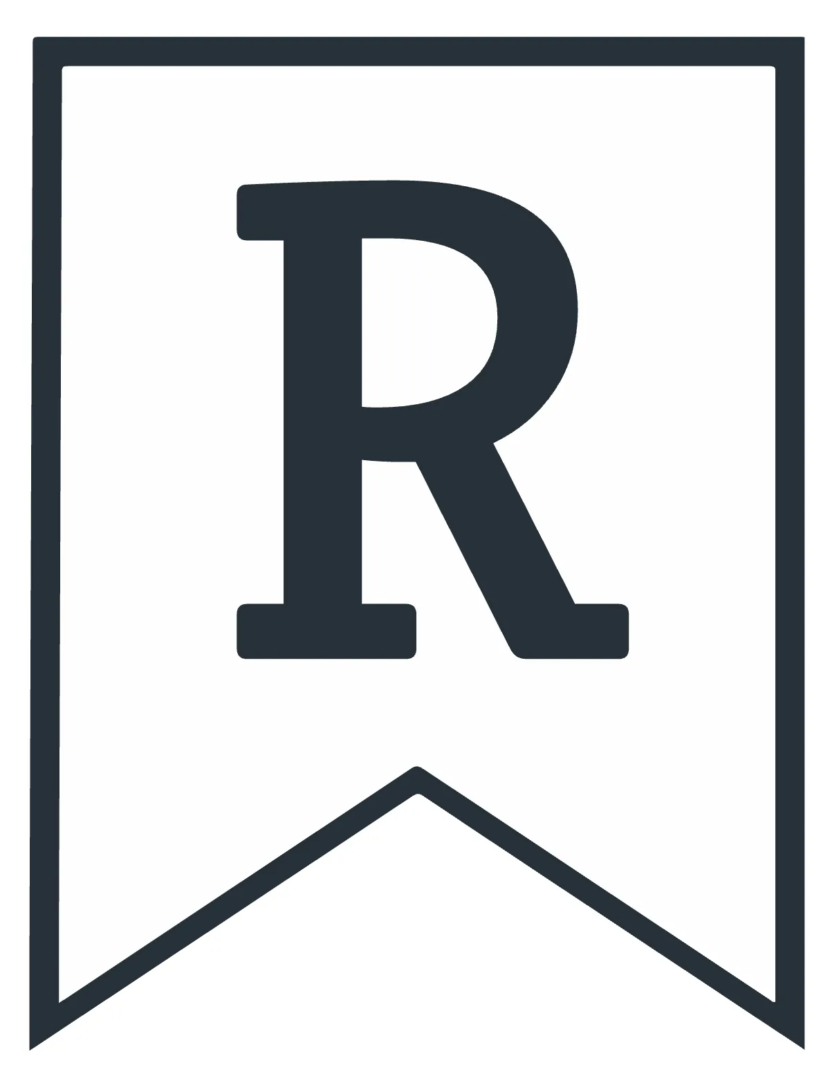 Free Letter Banner Template to Edit Online