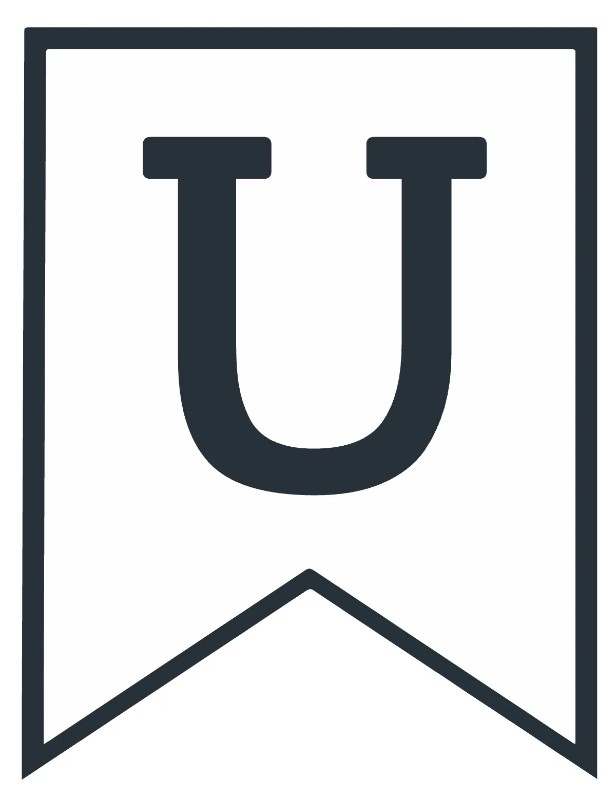 Free Letter Banner Template to Edit Online