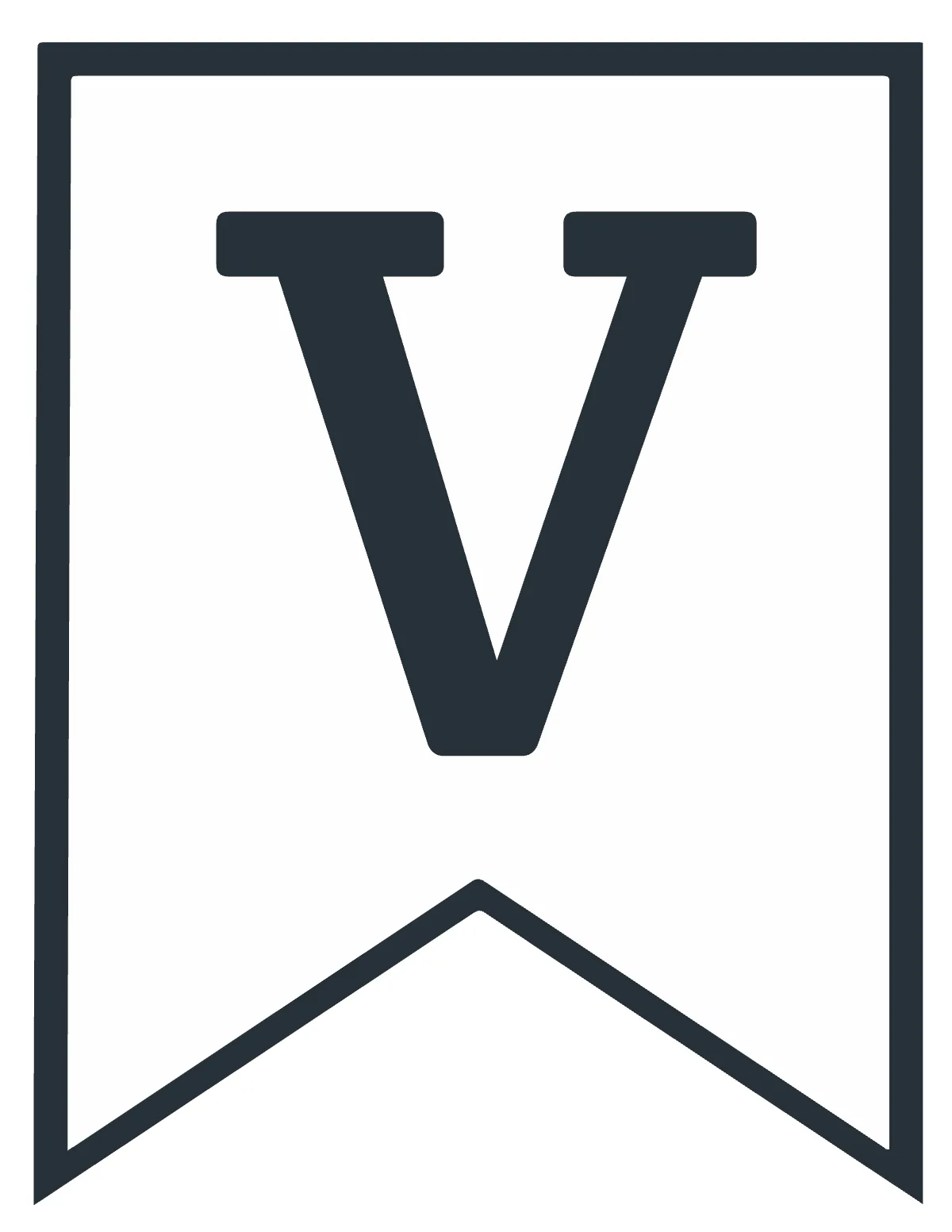 Free Letter Banner Template to Edit Online