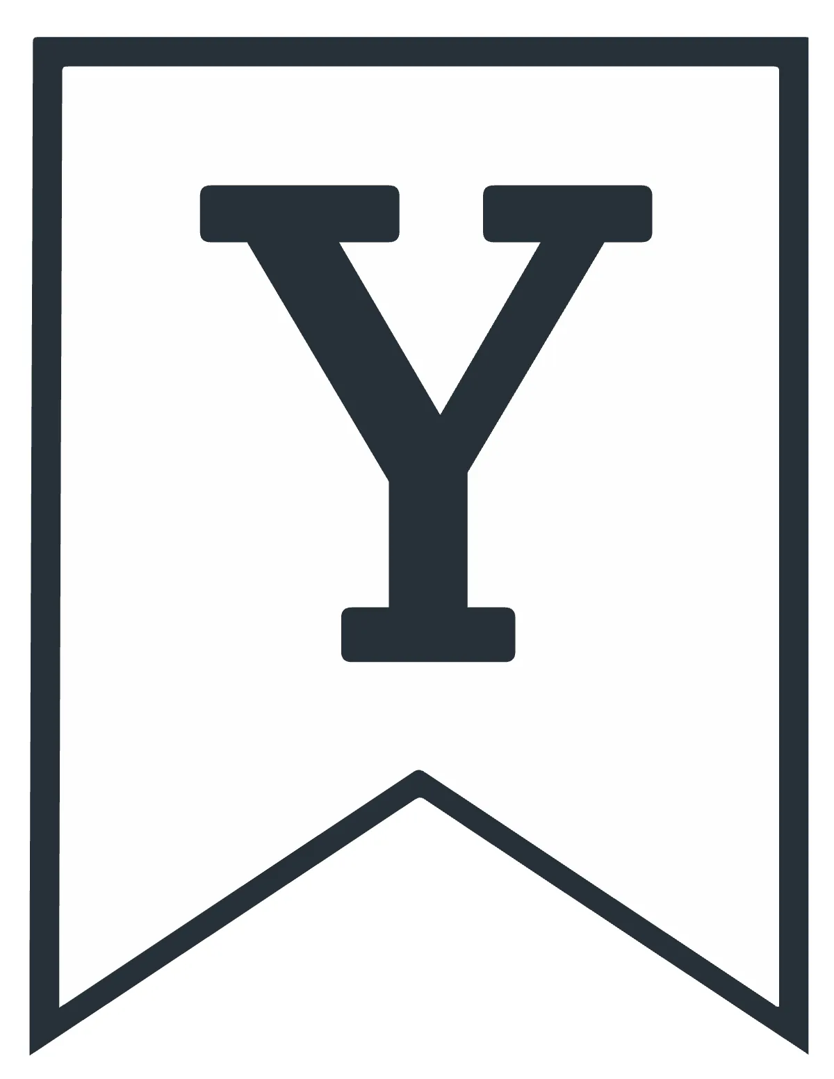 Free Letter Banner Template to Edit Online