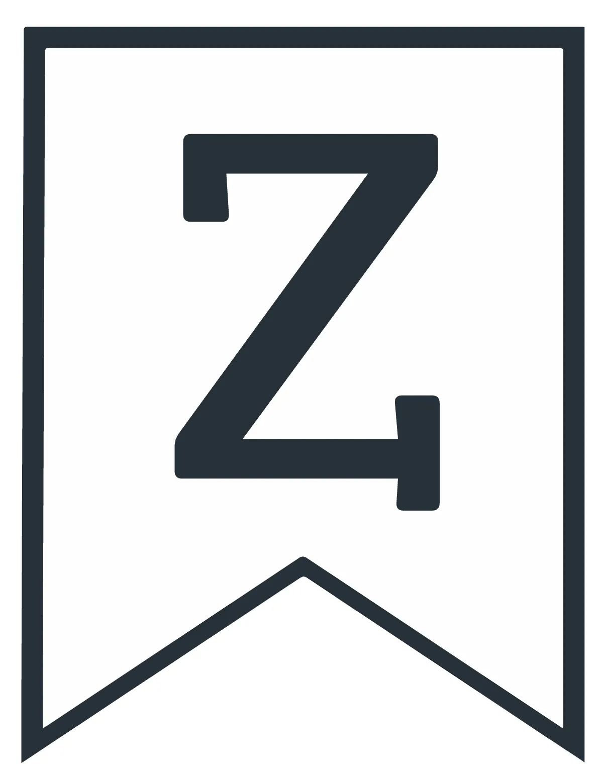 Free Letter Banner Template to Edit Online