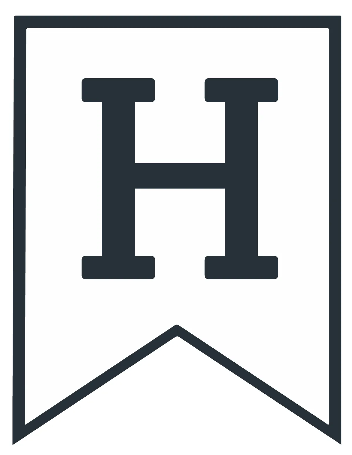 Free Letter Banner Template to Edit Online