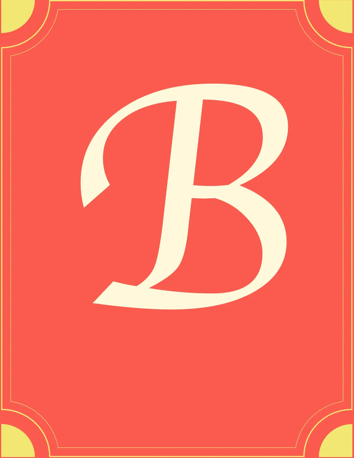 Free Letter Banner Design Template to Edit Online