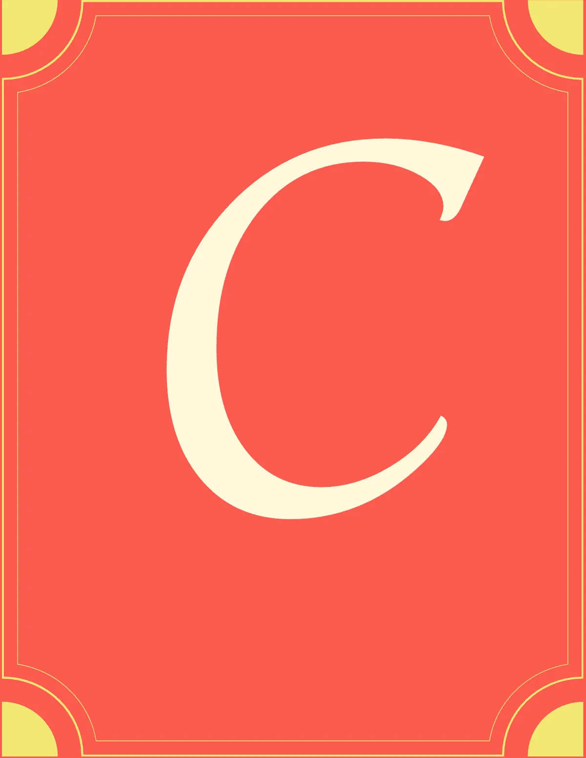 Free Letter Banner Design Template to Edit Online