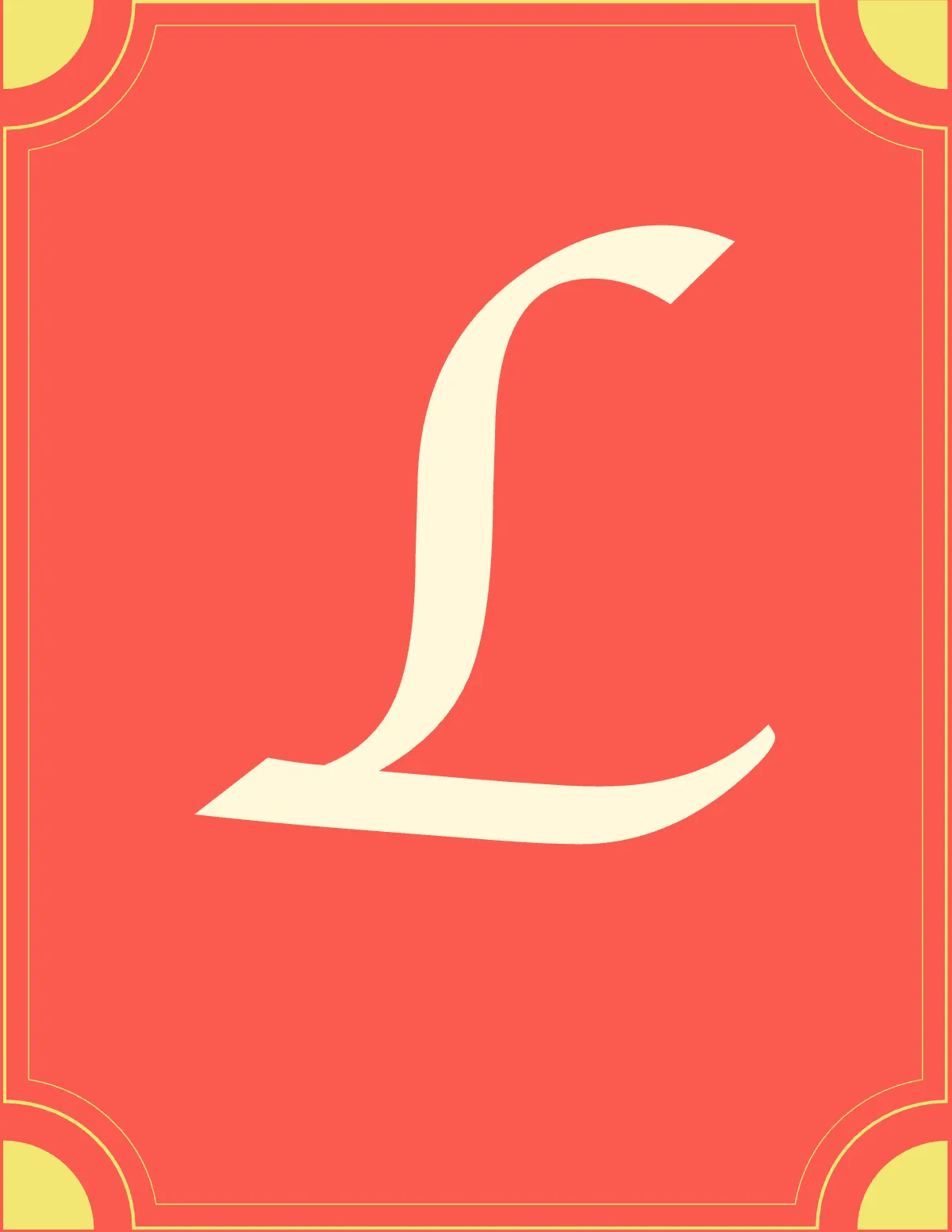 Free Letter Banner Design Template to Edit Online