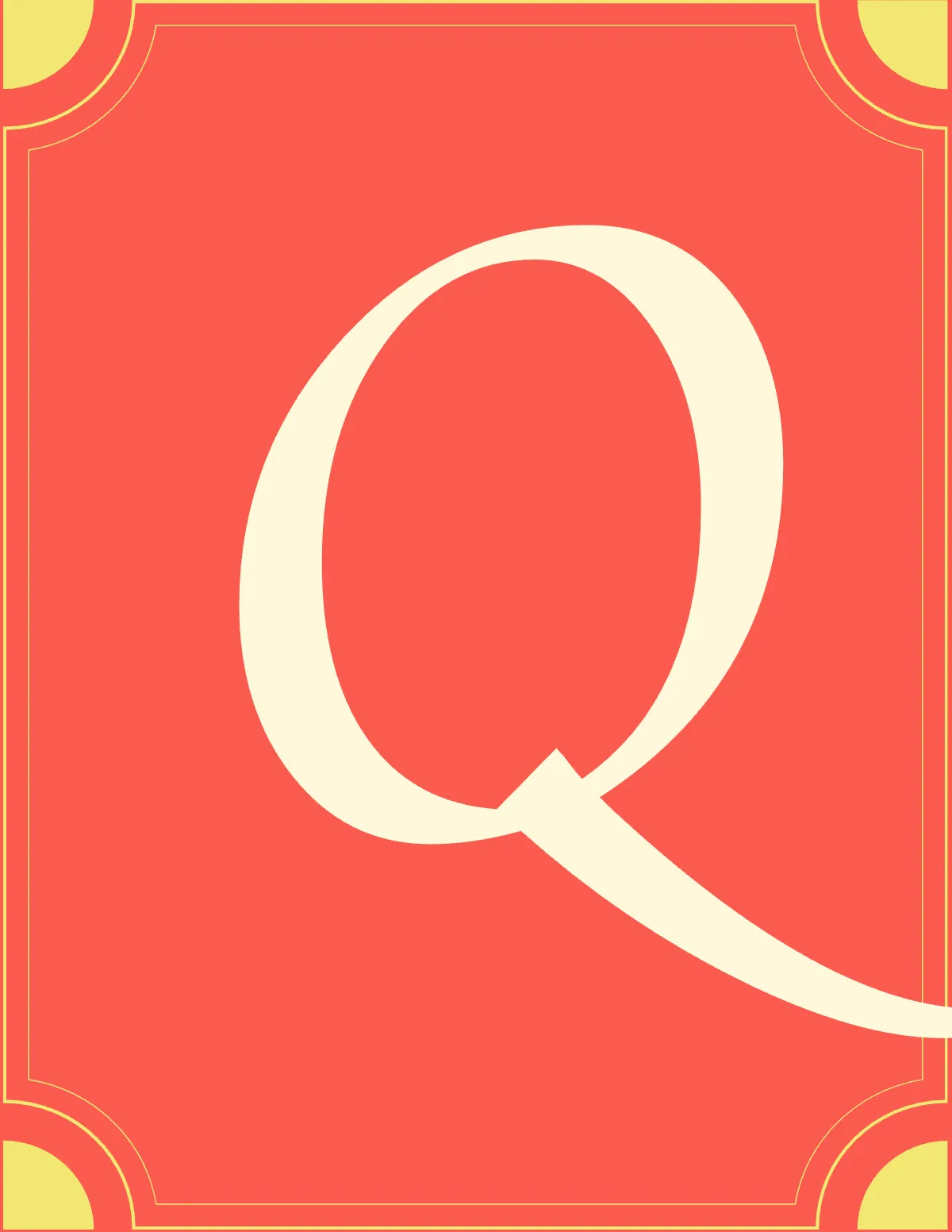 Free Letter Banner Design Template to Edit Online