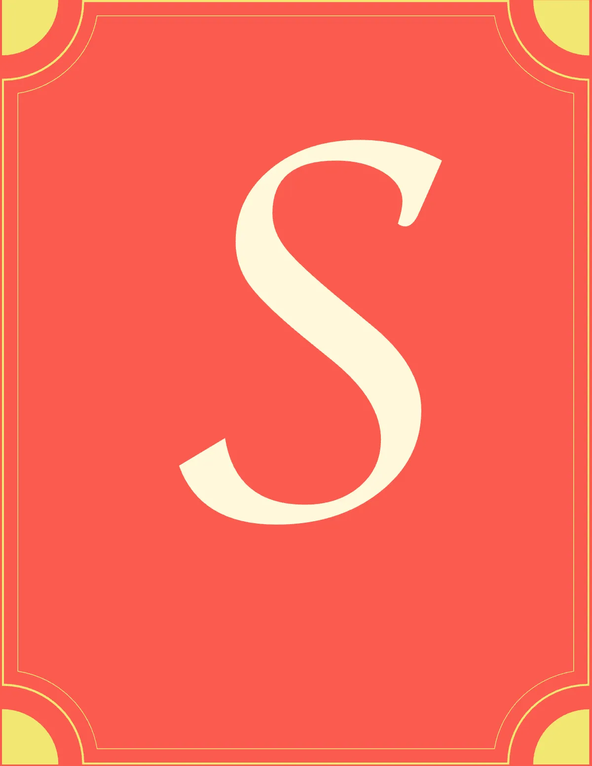 Free Letter Banner Design Template to Edit Online