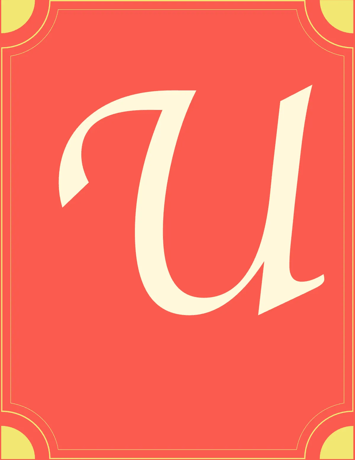 Free Letter Banner Design Template to Edit Online