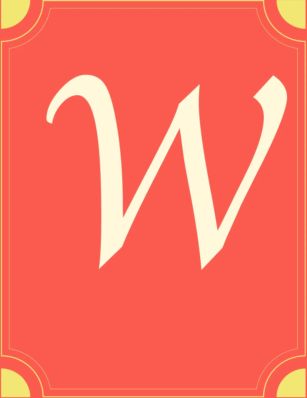 Free Letter Banner Design Template to Edit Online