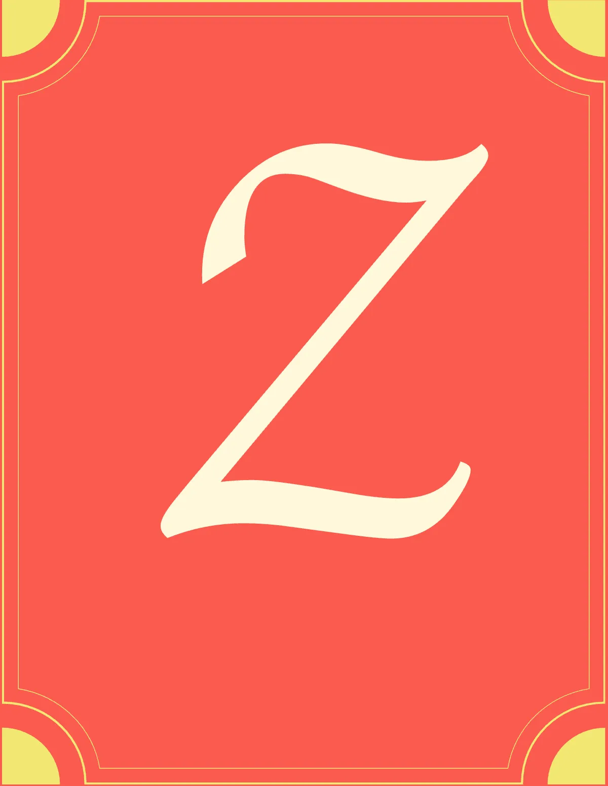 Free Letter Banner Design Template to Edit Online