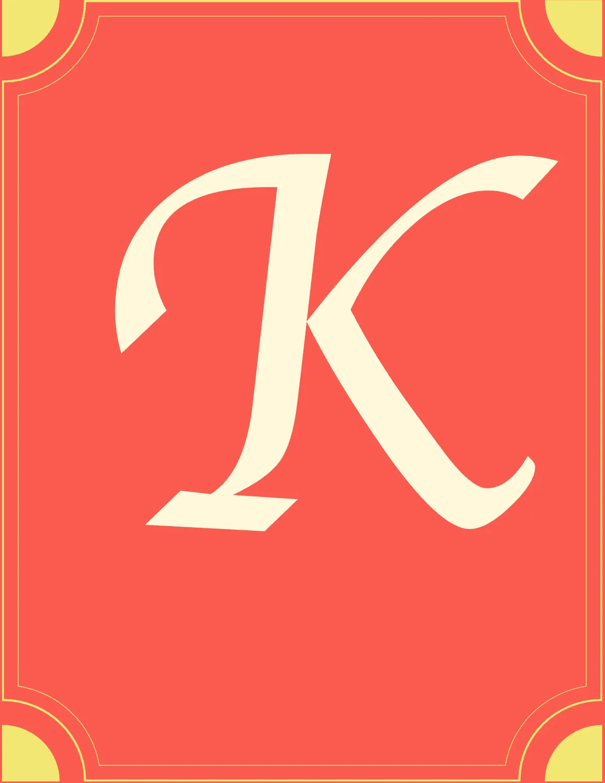 Free Letter Banner Design Template to Edit Online