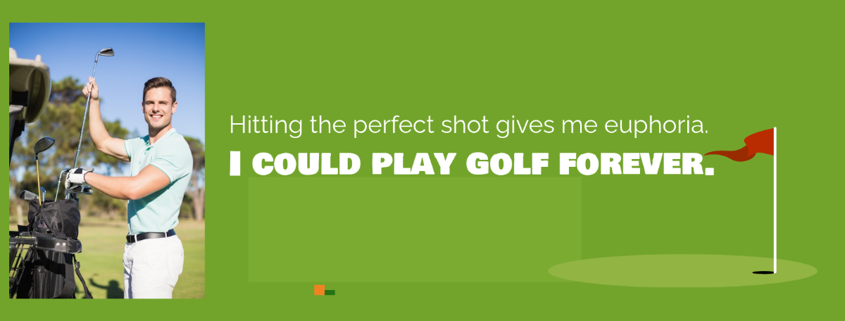 Free Golf Facebook Cover Banner Template to Edit Online