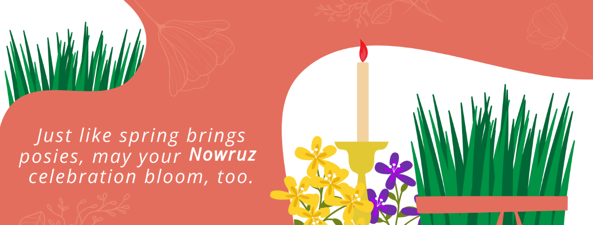 Free Nowruz Facebook Cover Banner Template