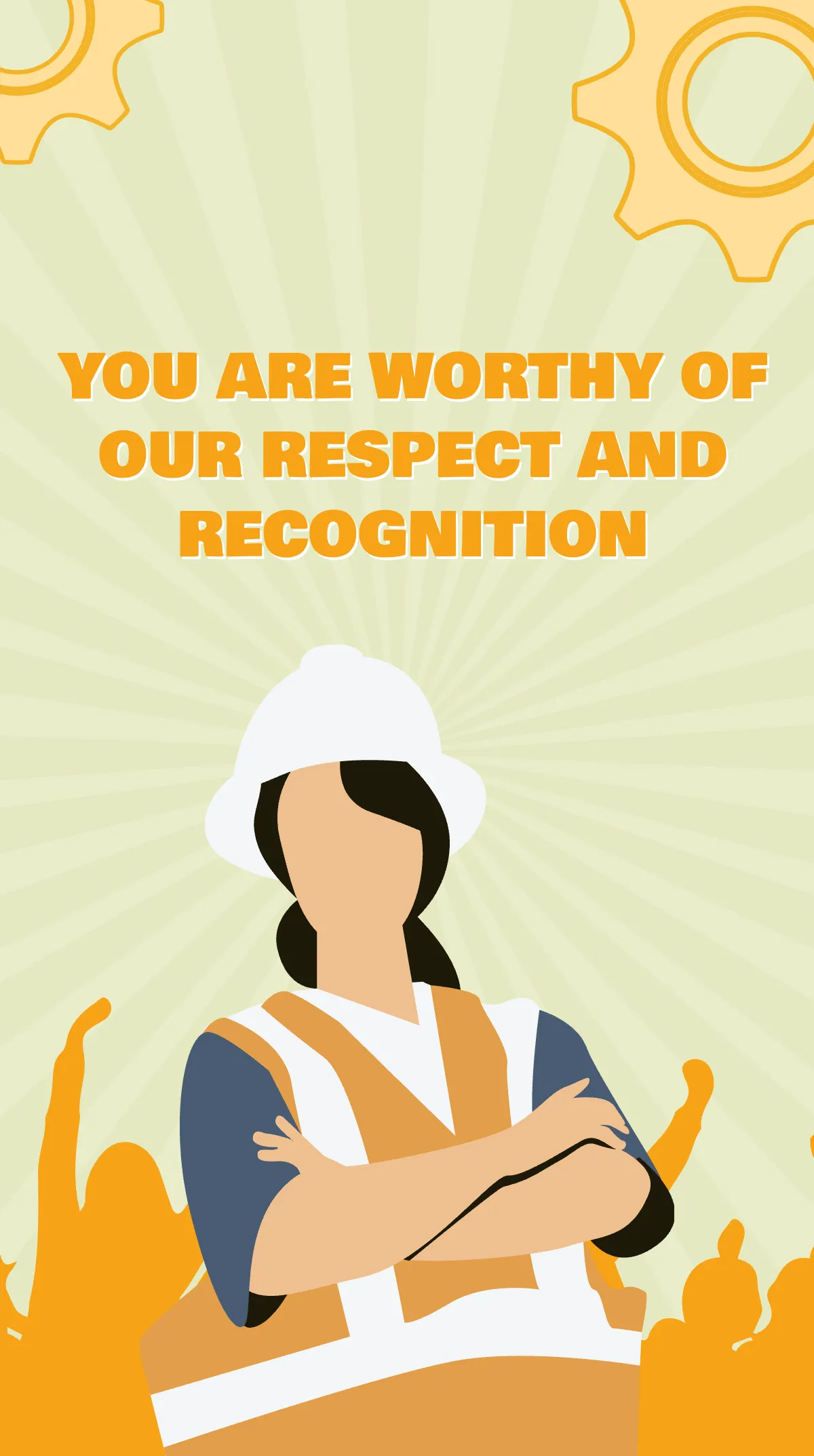 Free May Day Instagram Story Template to Edit Online