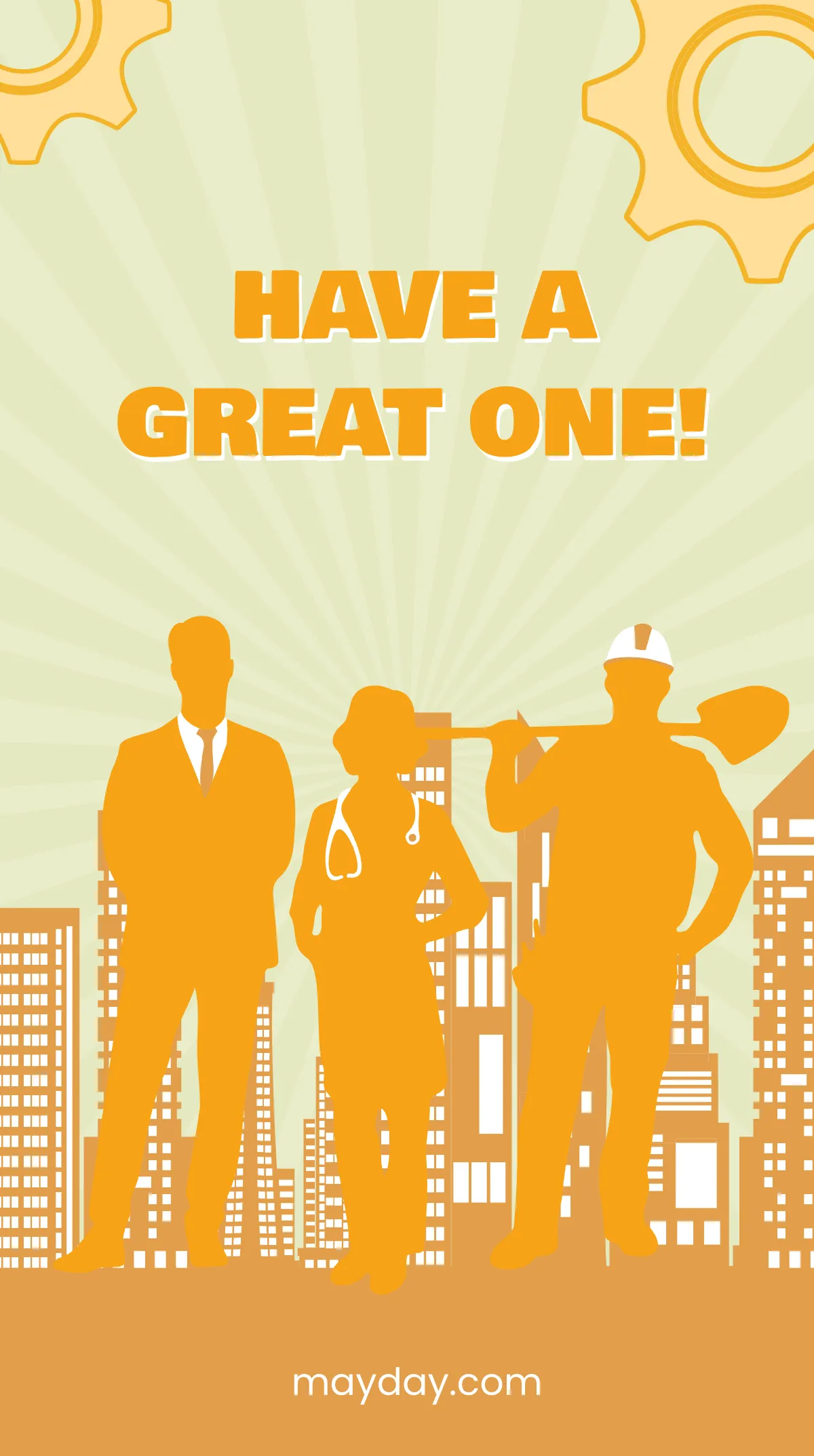 Free May Day Instagram Story Template to Edit Online