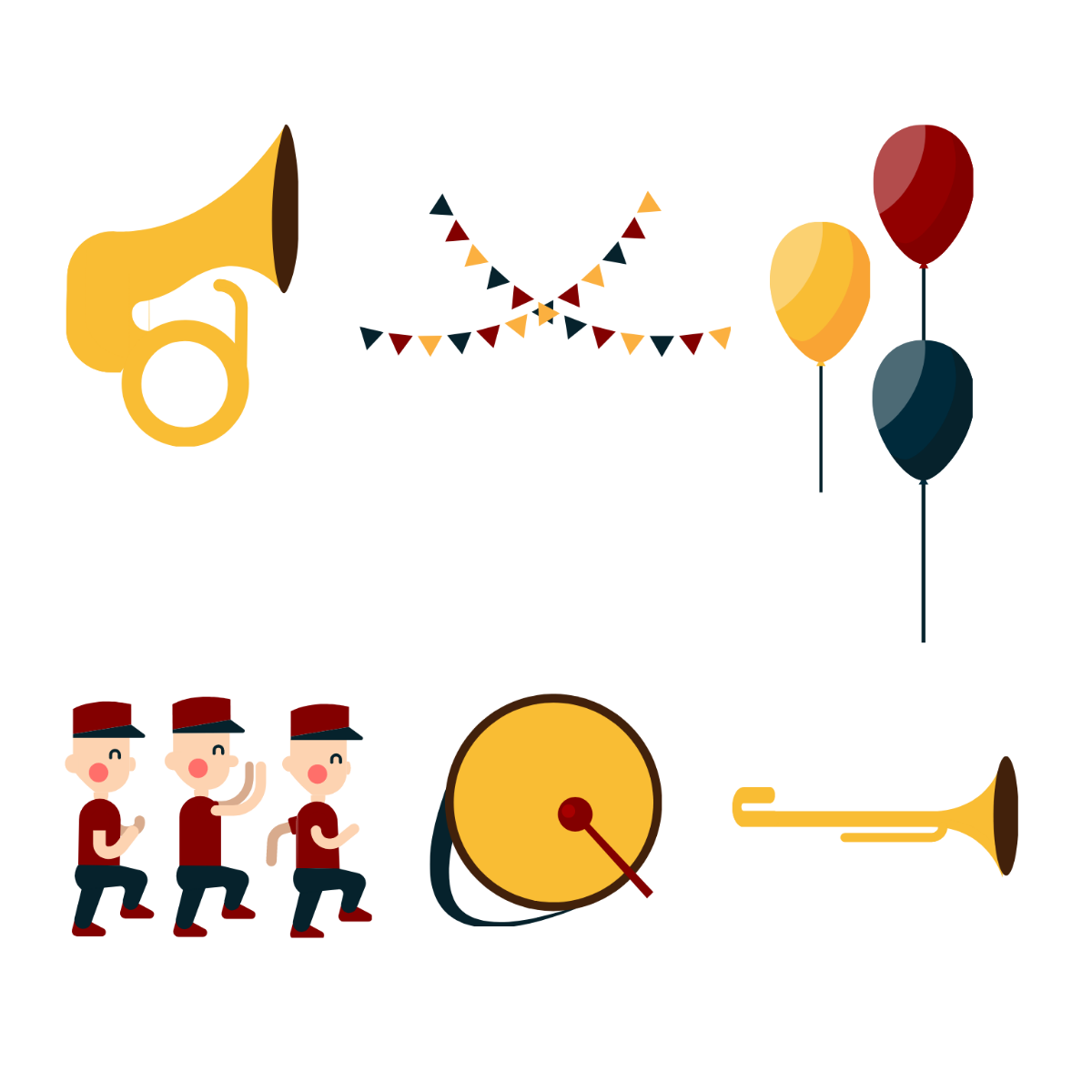 Parade Icons Template