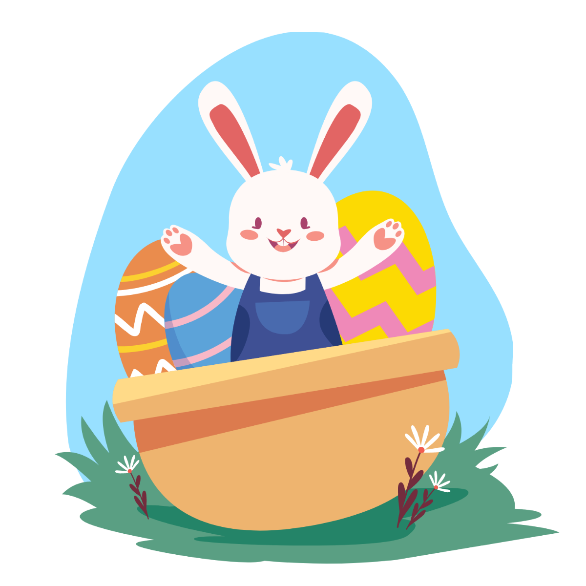 Free Easter Clipart Template