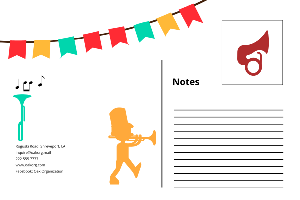 Parade Postcard Template - Edit Online & Download