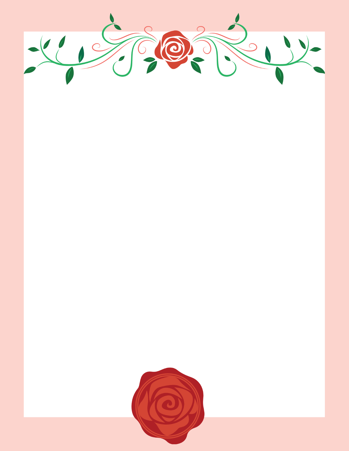 Wishes Letter Background Template