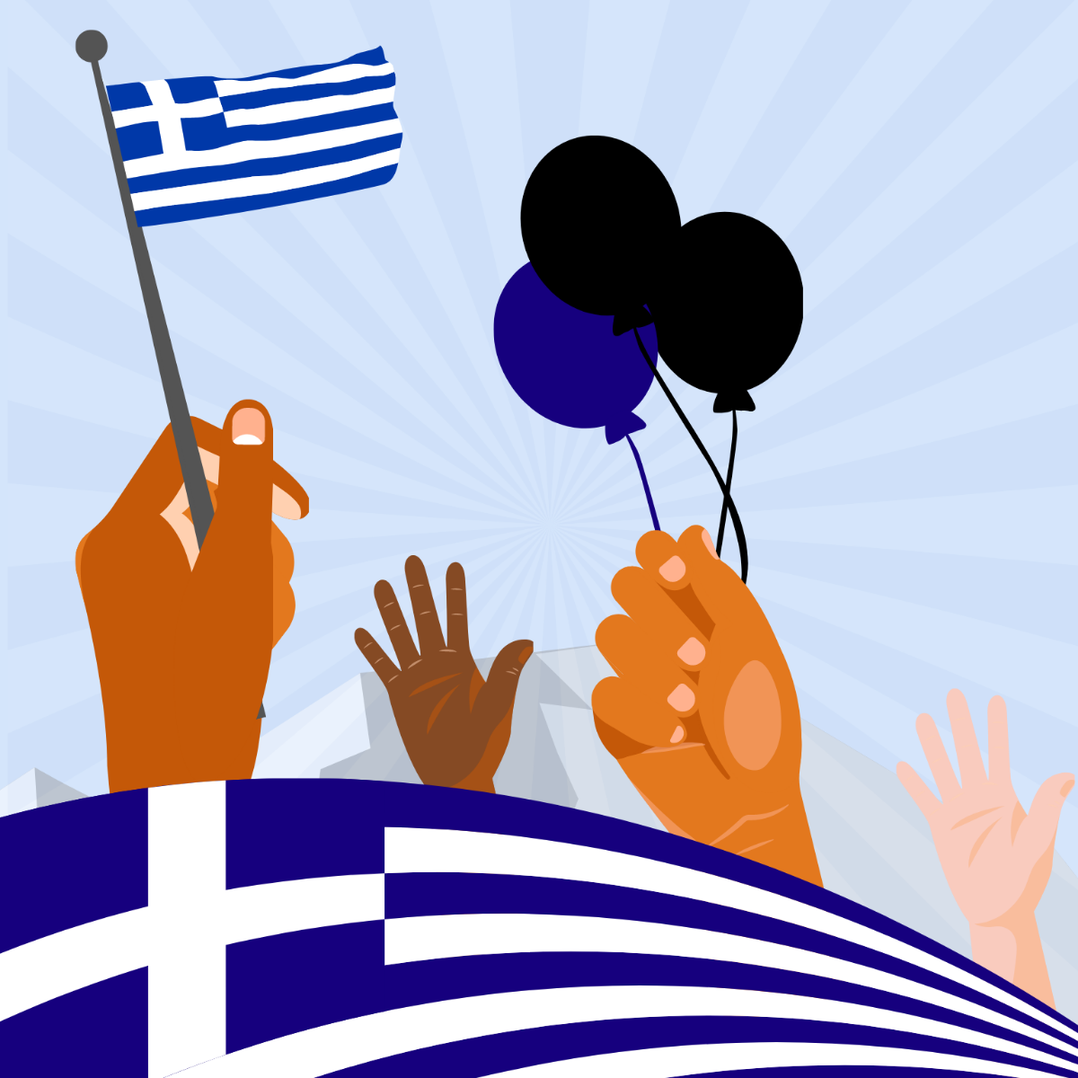 Greek Independence Day Vector