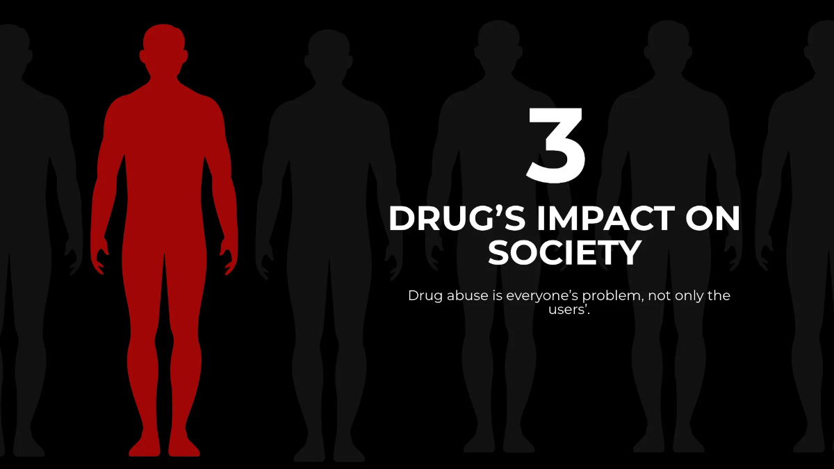 Free Drug Awareness Presentation Template to Edit Online