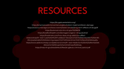 Free Drug Awareness Presentation Template to Edit Online