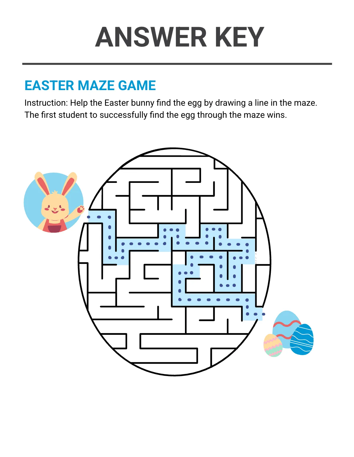 Free Easter Game Template to Edit Online