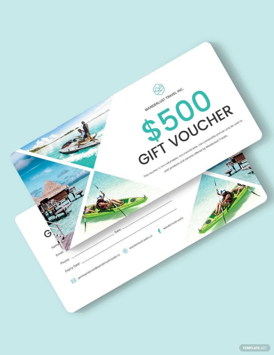 Sample Travel Voucher Template in Word, Illustrator, PSD, Apple Pages, Publisher