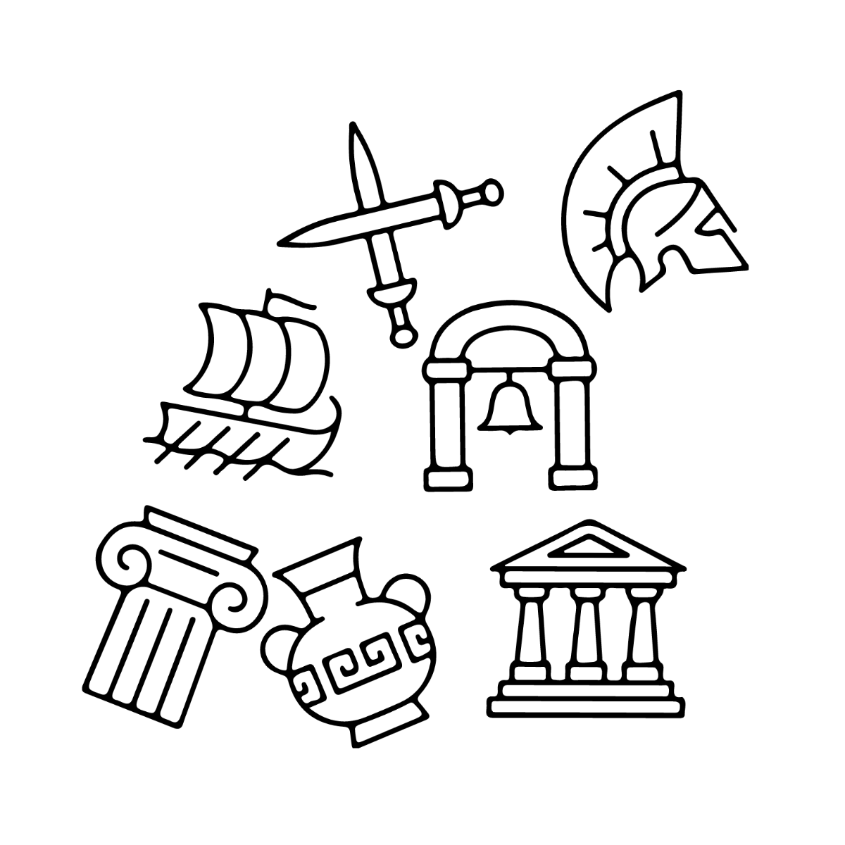 Greek Independence Day Outline Template