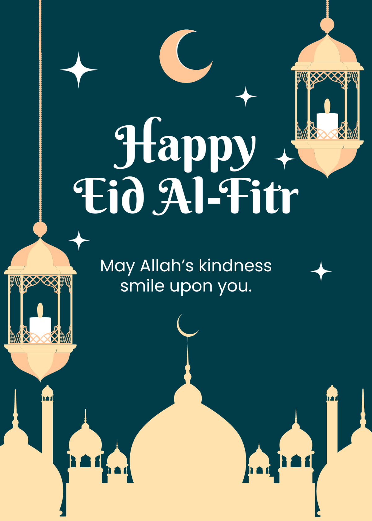Eid al-Fitr Message Template