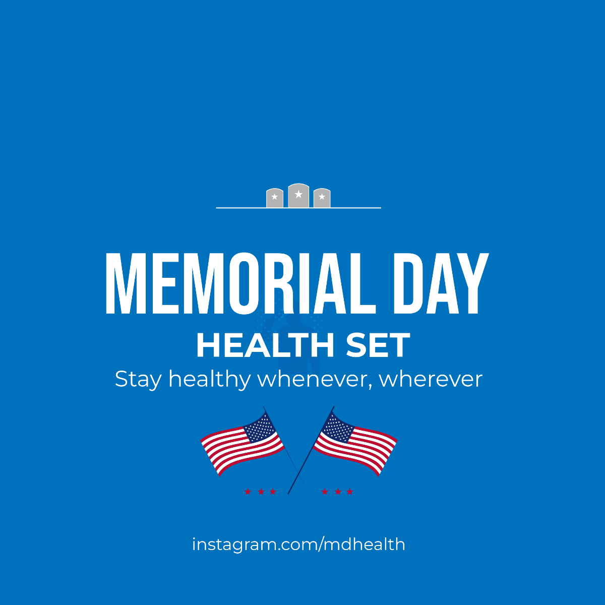 Free Memorial Day Instagram Ads Template to Edit Online