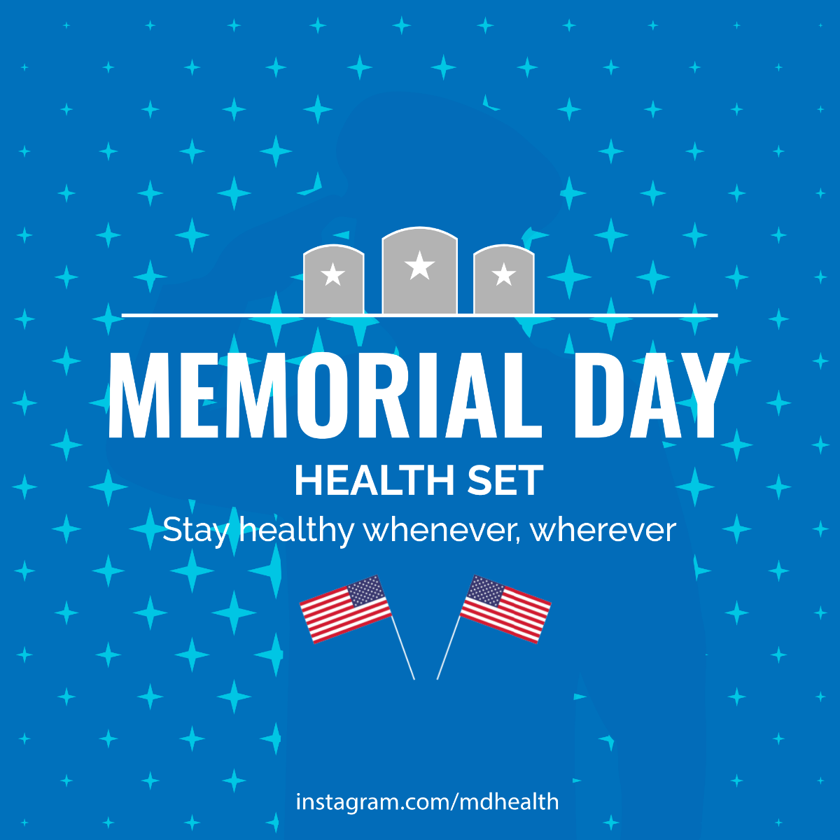 Memorial Day Instagram Ads Template
