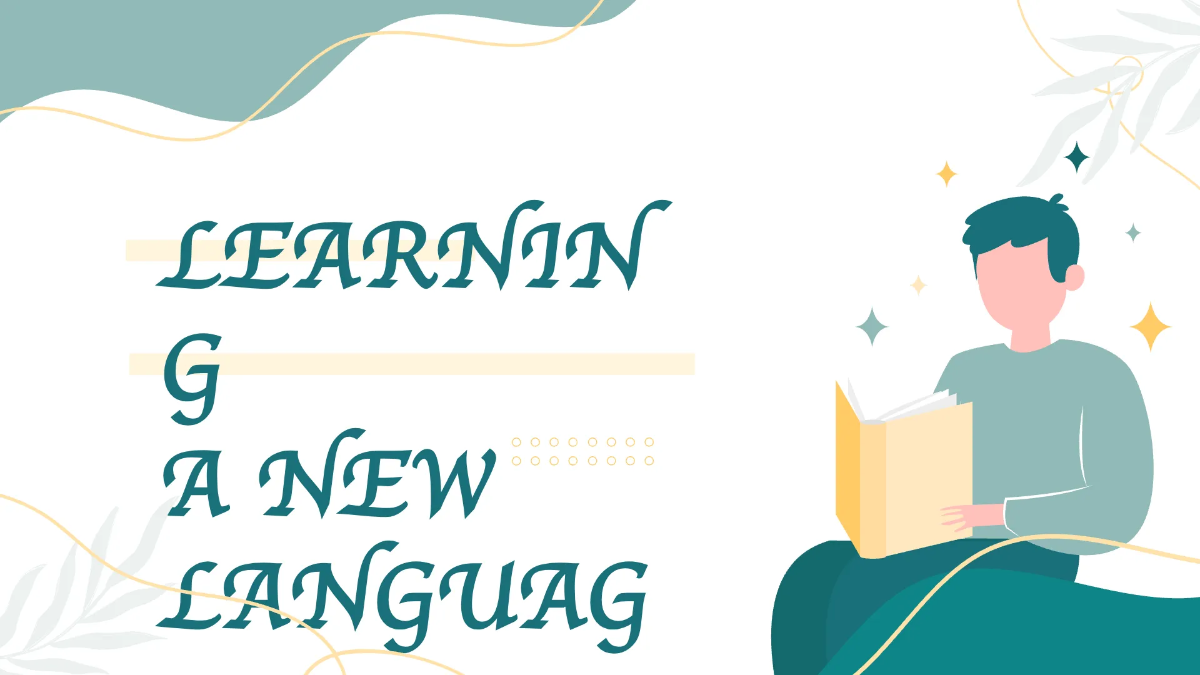 Free Aesthetic Foreign Language Presentation Template to Edit Online