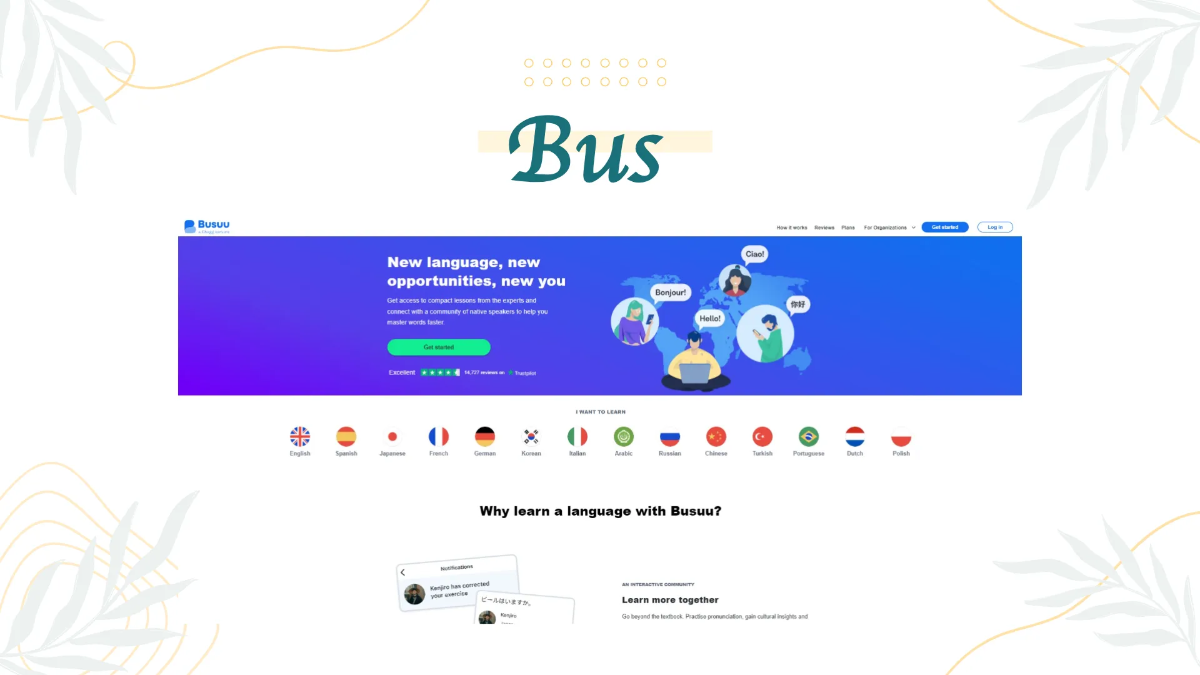 Free Aesthetic Foreign Language Presentation Template to Edit Online