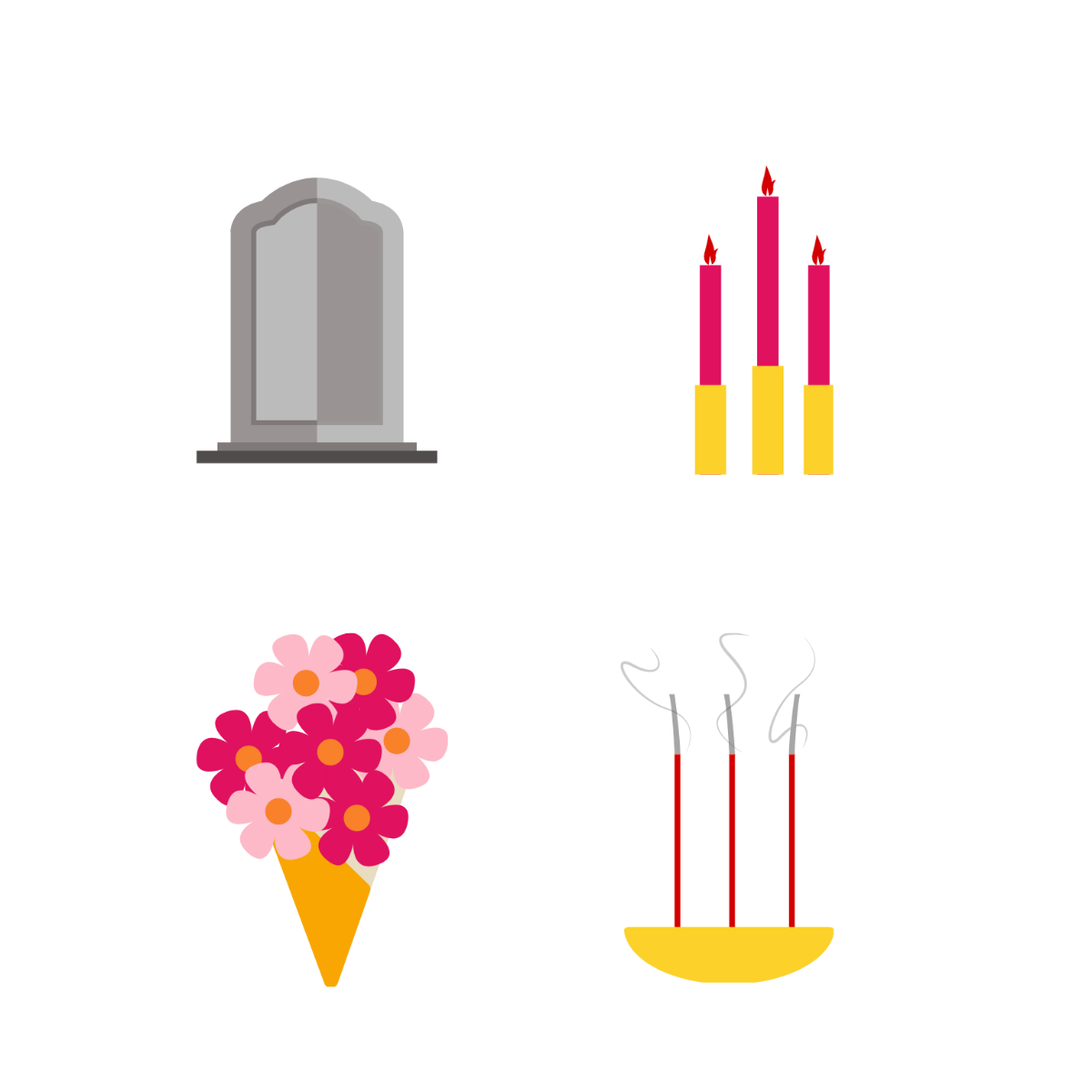 Qingming Festival Icons Template