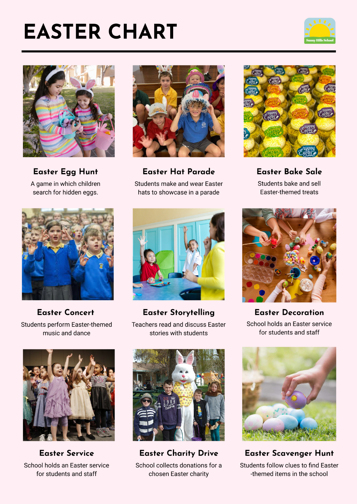 FREE Easter Lesson Templates Examples Edit Online Download