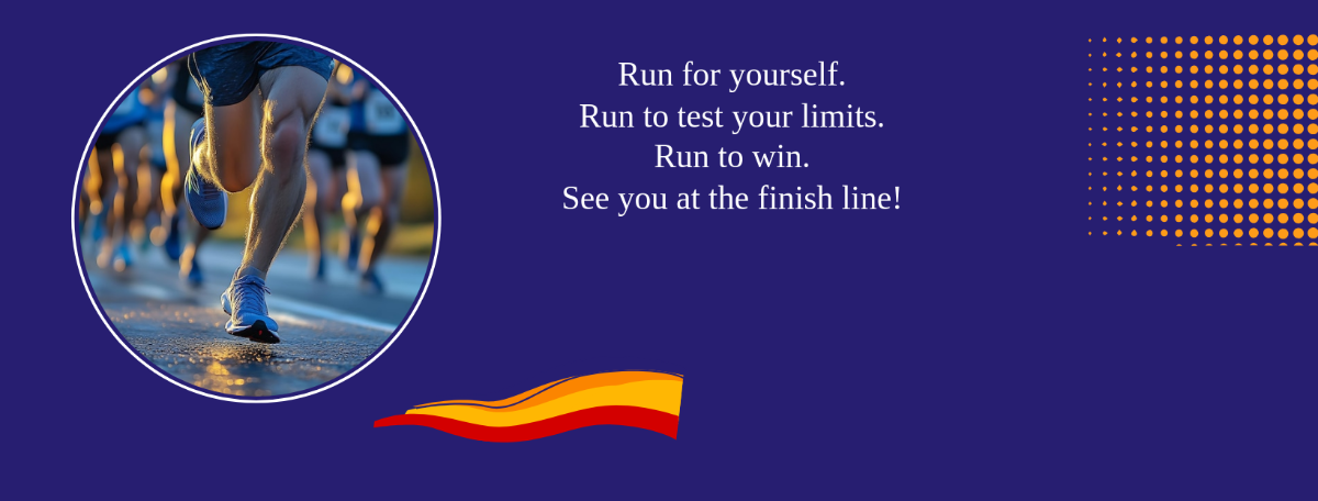 Free Marathon Facebook Cover Banner Template to Edit Online