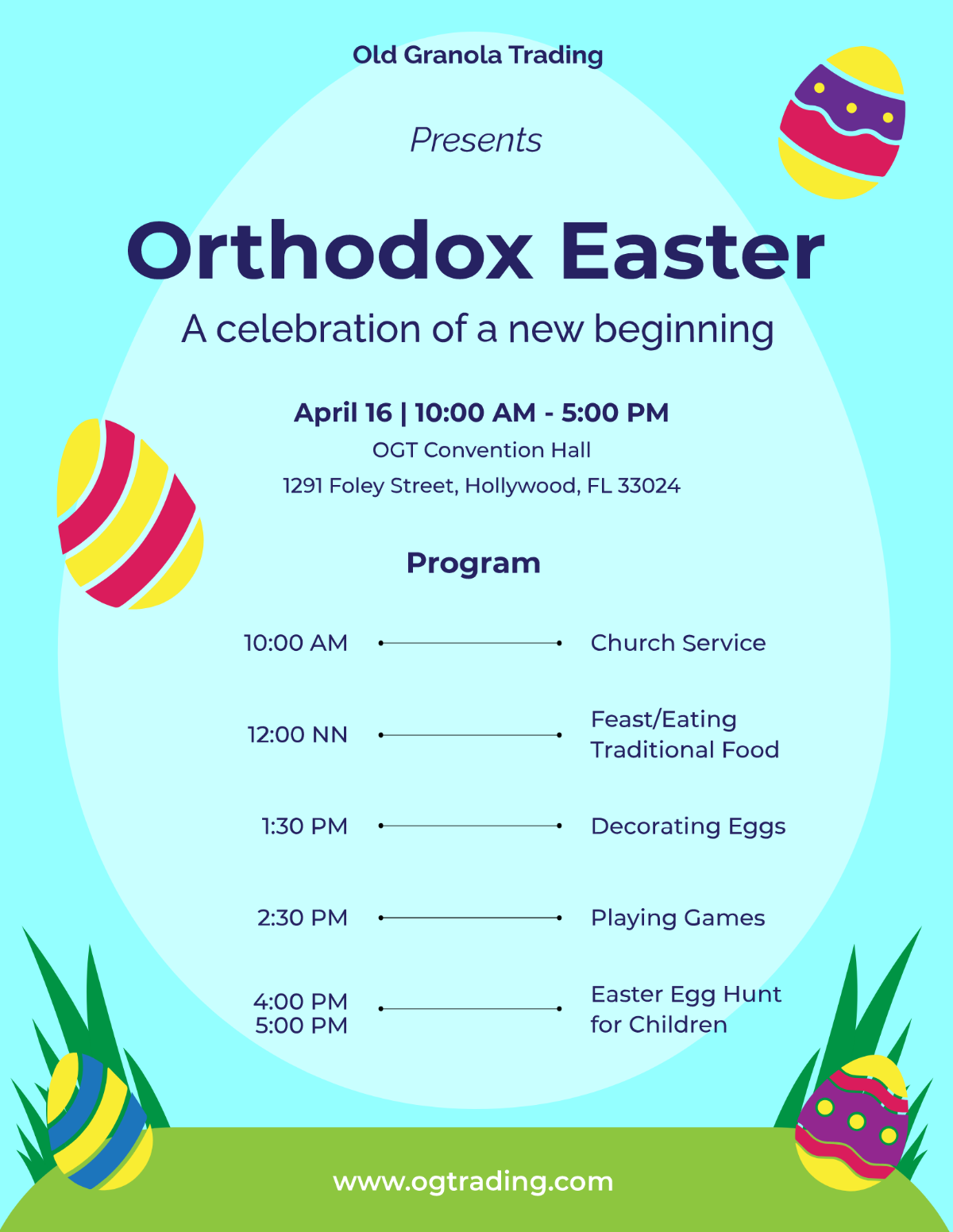 Orthodox Easter Program