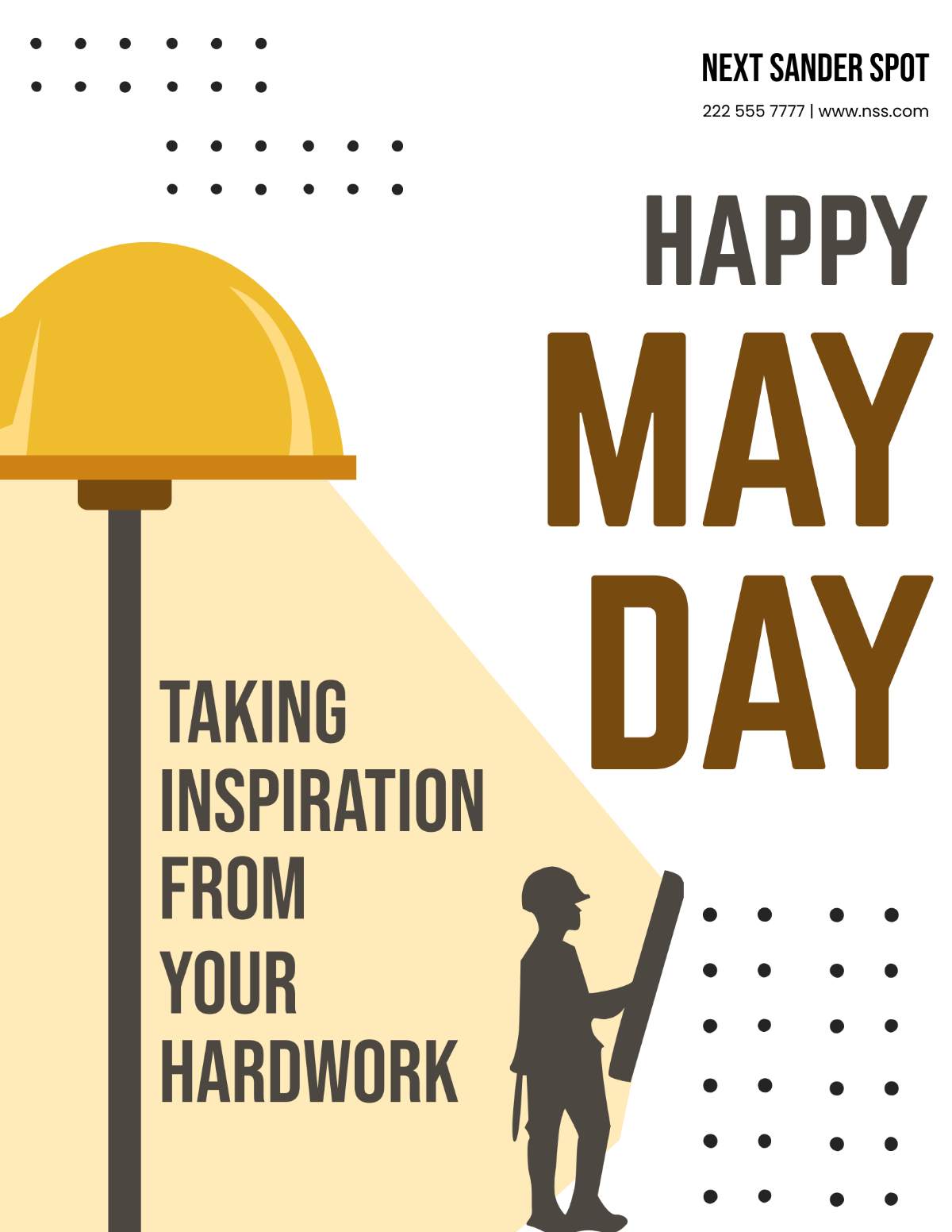 Happy May Day Flyer